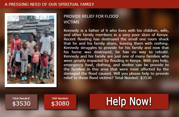 Click to Help More Victims of Disaster