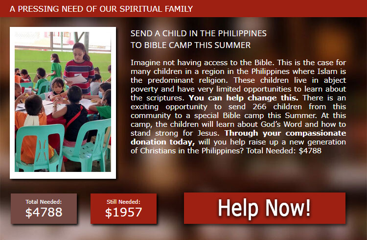 Give to the Unreached People Groups Ministry