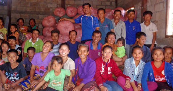 Villagers from Nakhaeng Village, Laos