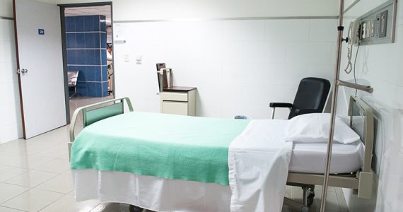 Representative Picture of hospital room in China