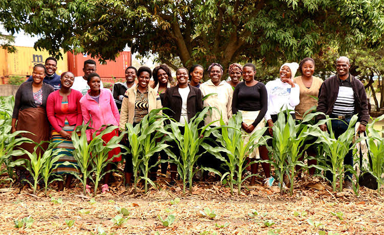Farming God's Way class in Zimbabwe