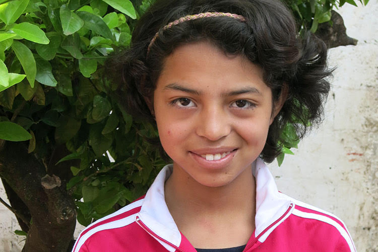 Picture of Ires, a girl in Mexico who was rescued from trafficking