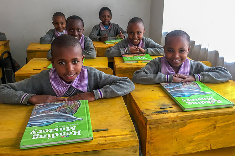 Students in Kenya