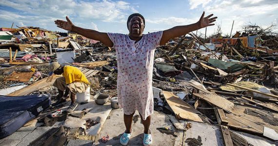 Picture of devastation from the Bahamas (Getty Images)
