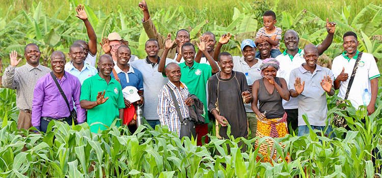 Picture of Farming God's Way farmers and trainers in Africa