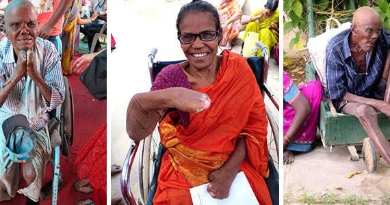 Leprosy ministry photo collage