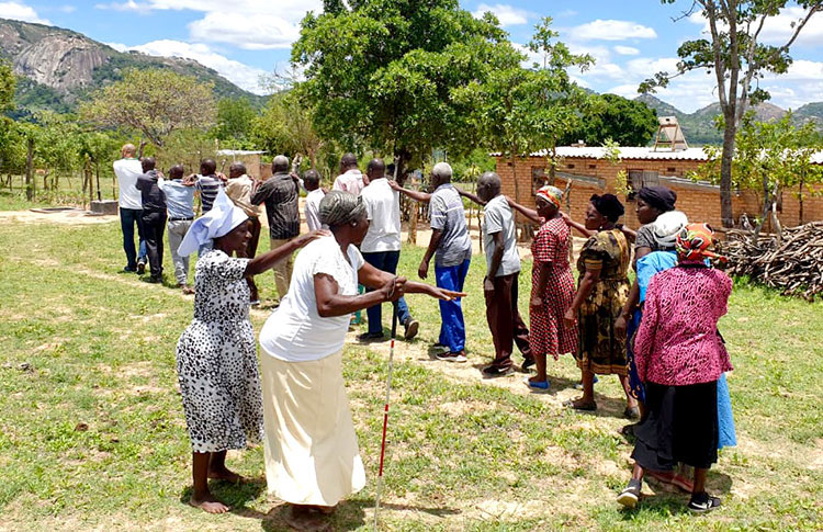 Image of discipleship training in Zimbabwe