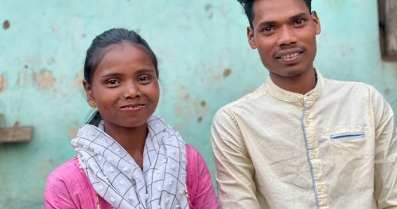 Image of Christian couple in India
