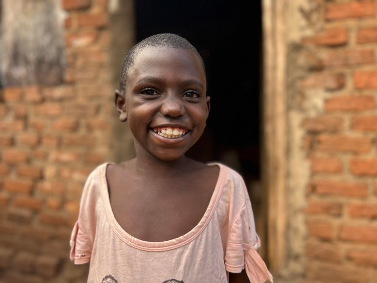 Image of child in Uganda